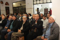 بالصور: جمع من الاهالي يشاركون في أمسية ثقافية في المركز الثقافي العربي